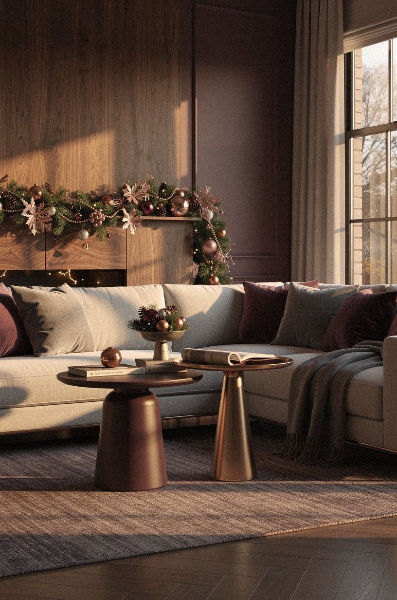 What I’d Change Next Christmas, plum palette