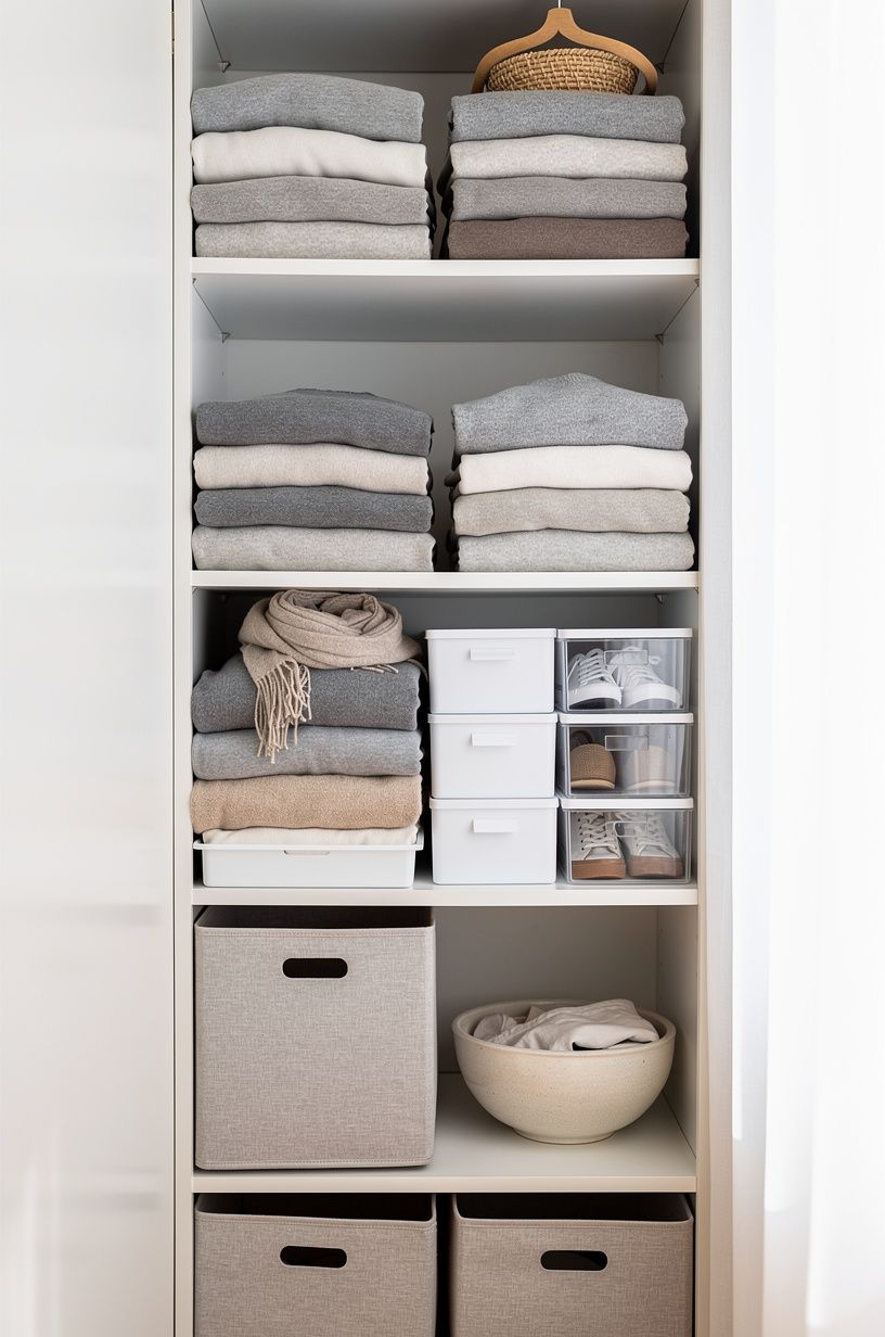 Fold Sweaters with the Shelf-Width Test