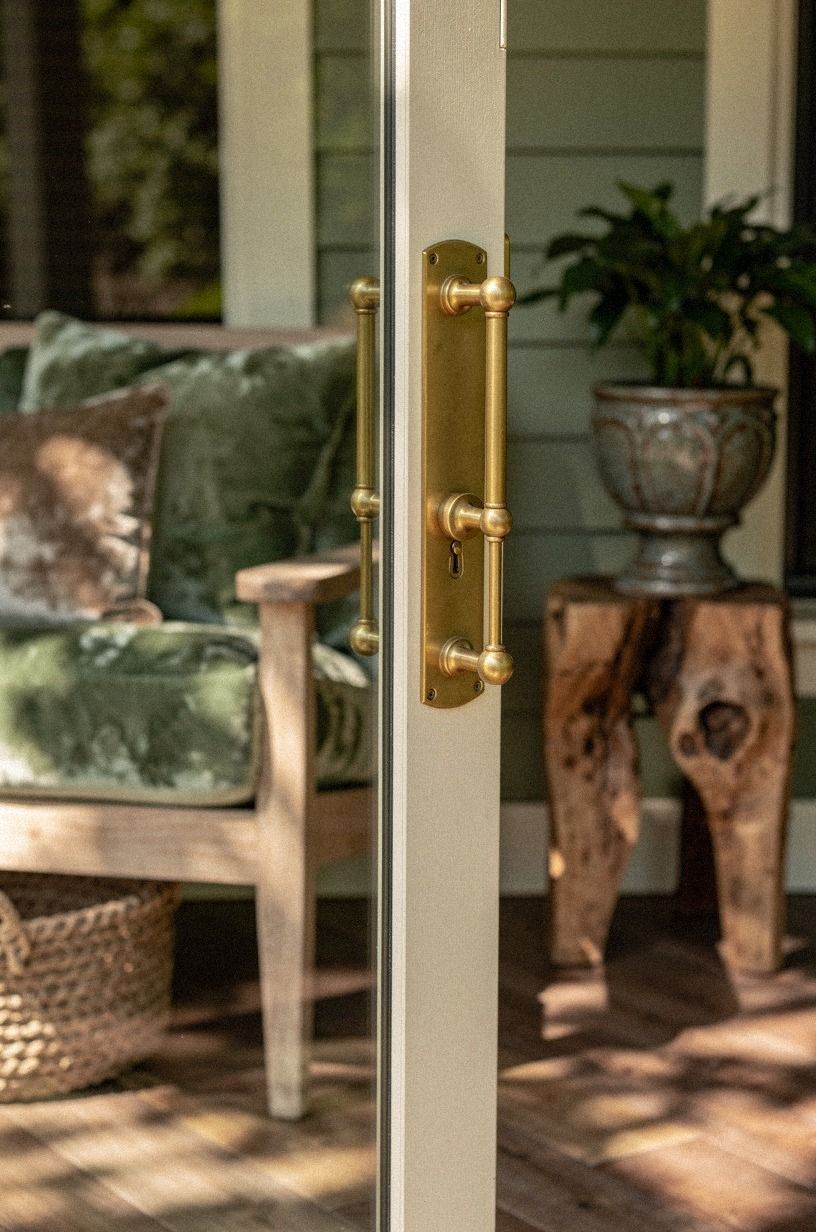Swap Plain Hardware for Unlacquered Brass