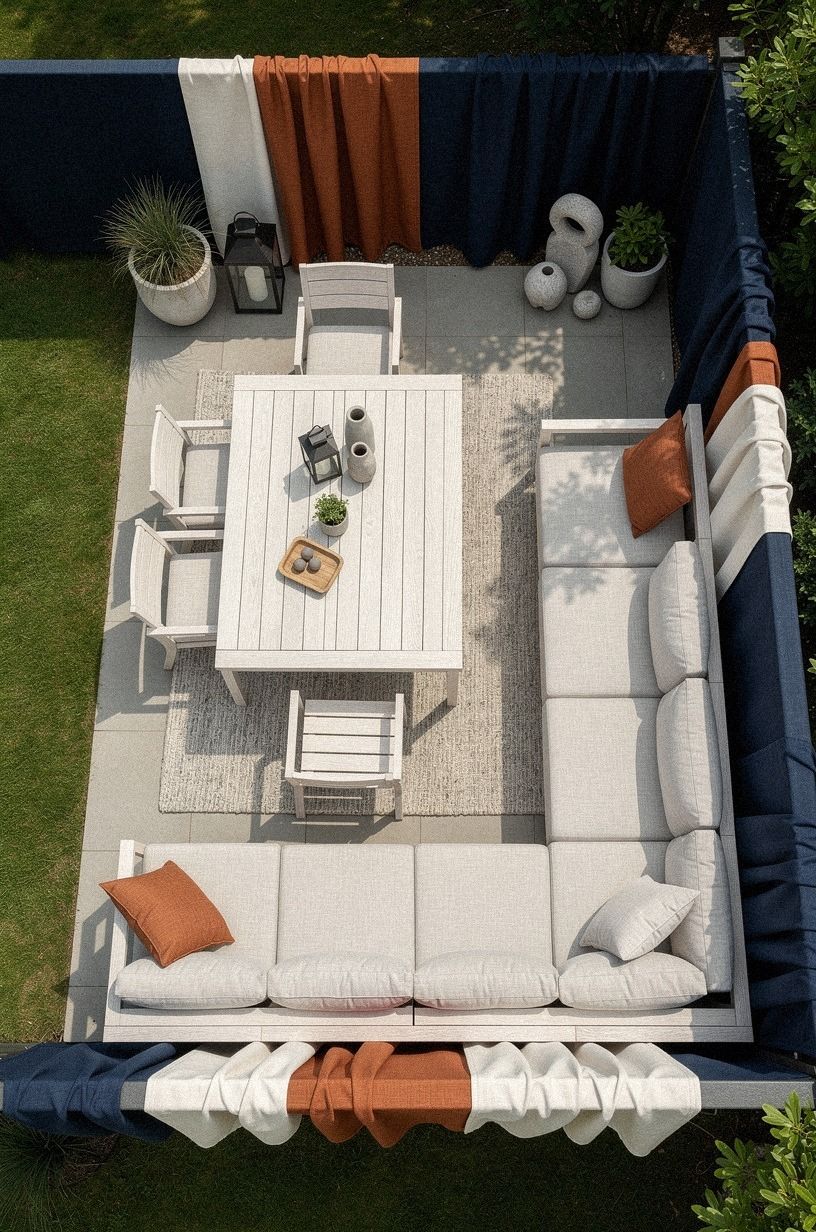 Layer Outdoor Fabric for a Soft Fence Cover