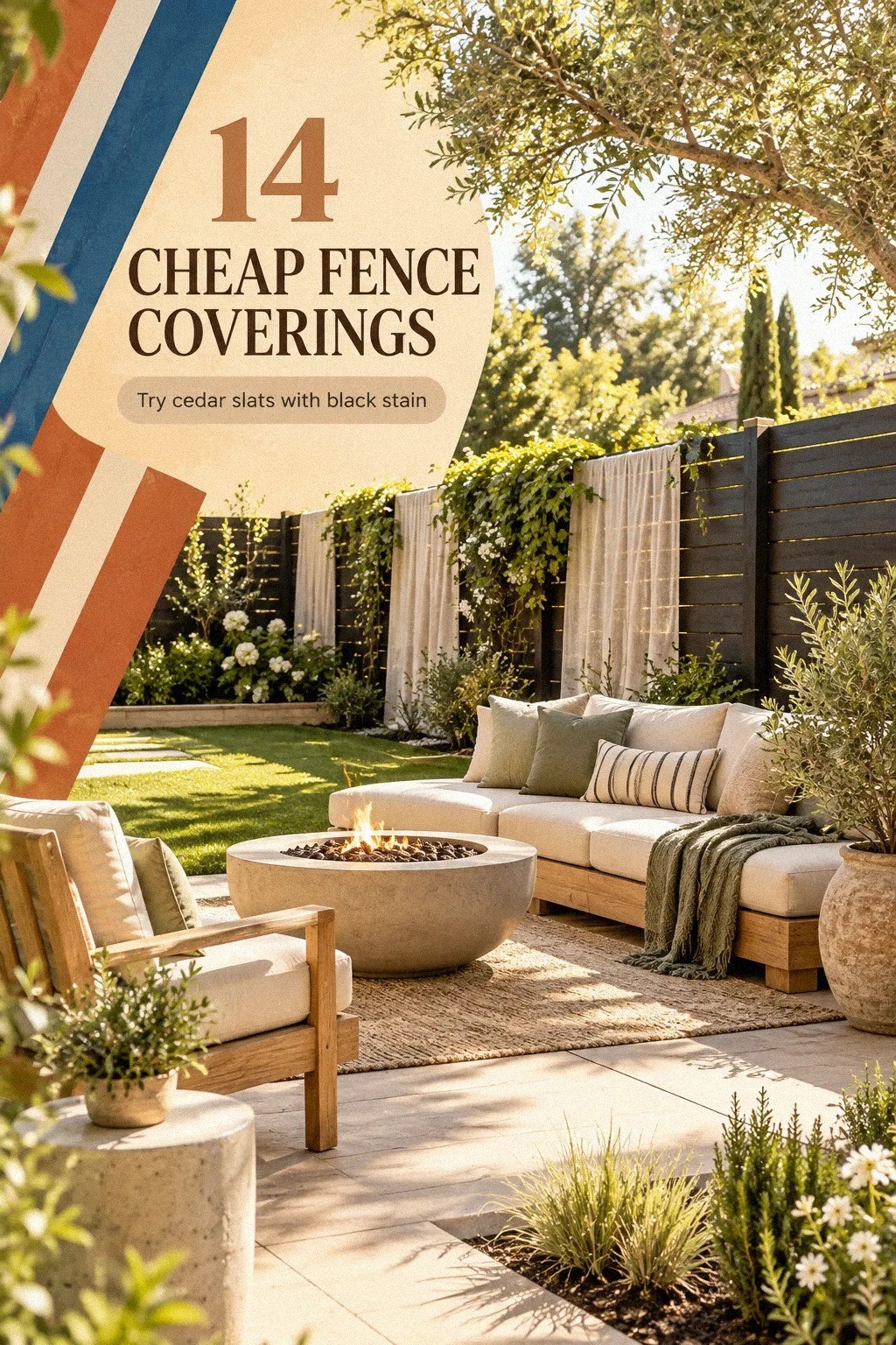 Budget Fence Covering Upgrades That Cost Less Than One Panel - Mattress Nut