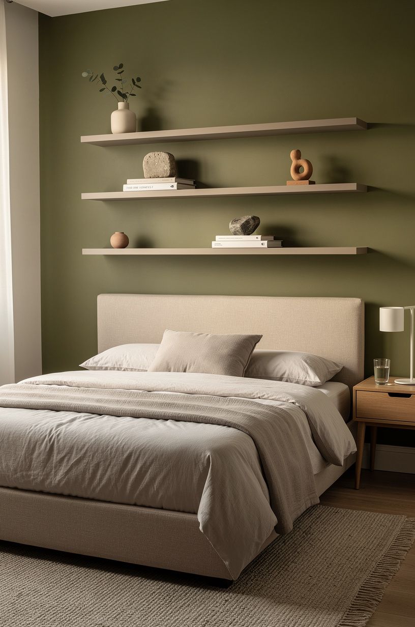 Why the wall color changes the shelf