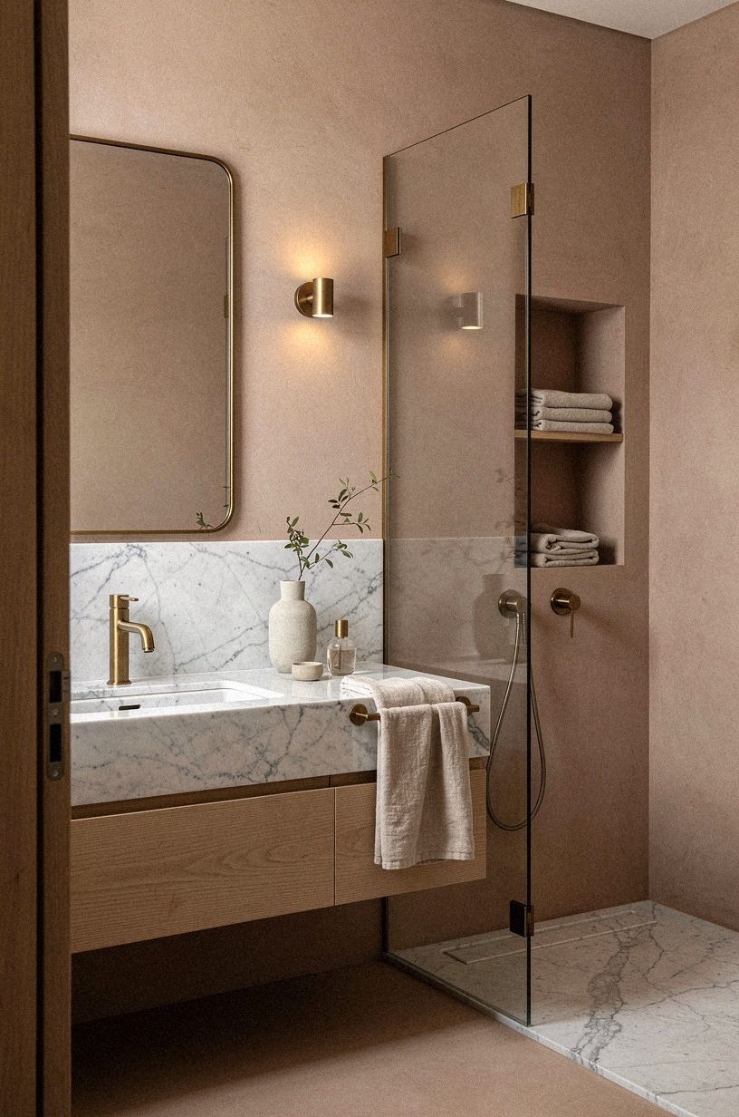 The problem behind my bathroom design styles, clay palette