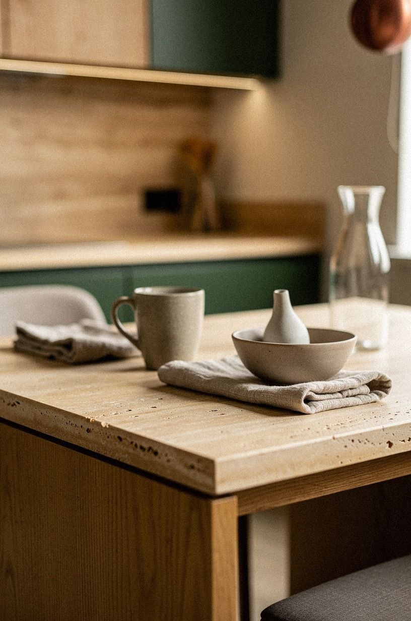 Hang the Three-Texture Breakfast Corner