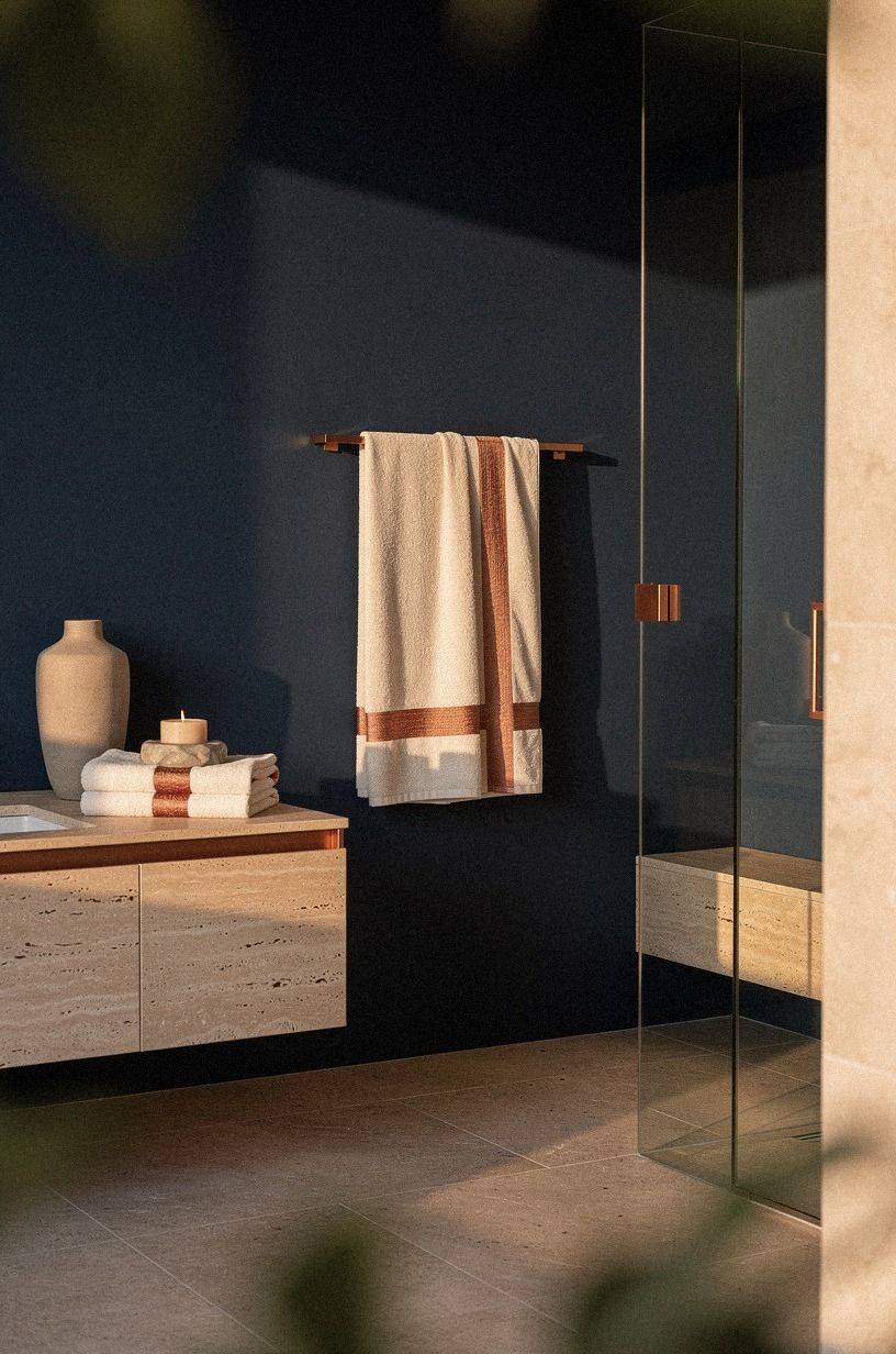Hang Belgian Flax Linen for a Softer Scheme