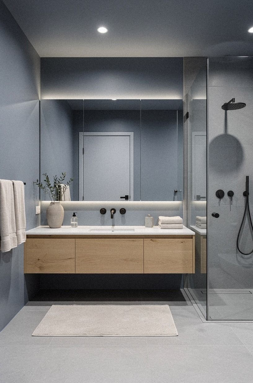 Mix Tile with The Quiet-Contrast Plan