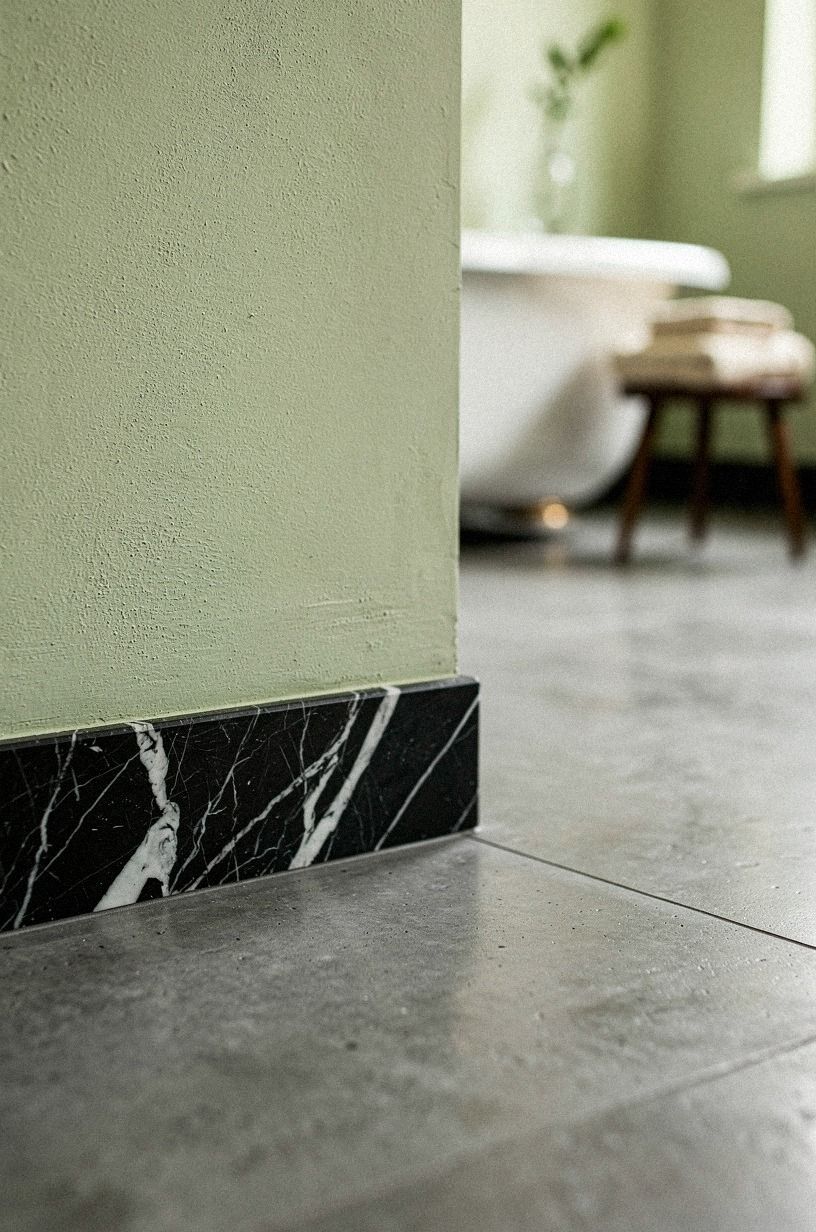 Cement Floors Against Soft Limewash