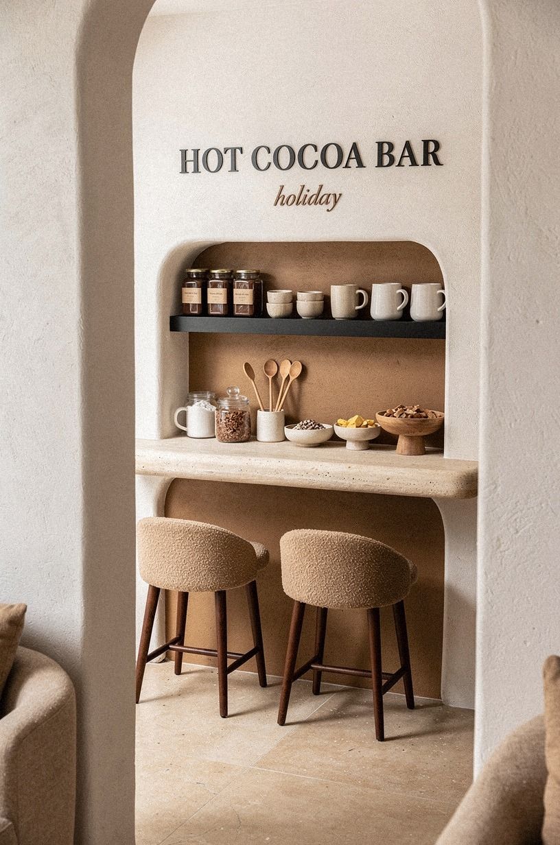Can a Tiny Hot Cocoa Bar Still Feel Generous?
