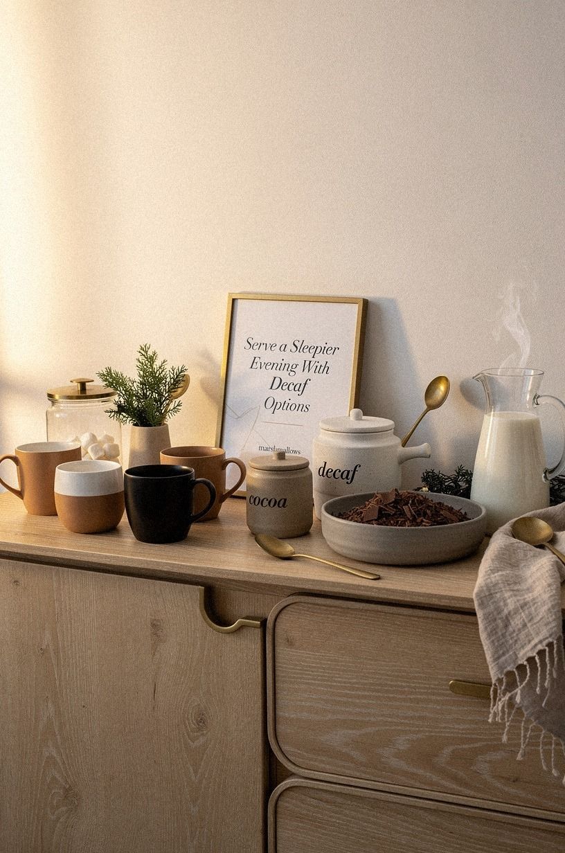 Serve a Sleepier Evening With Decaf Options