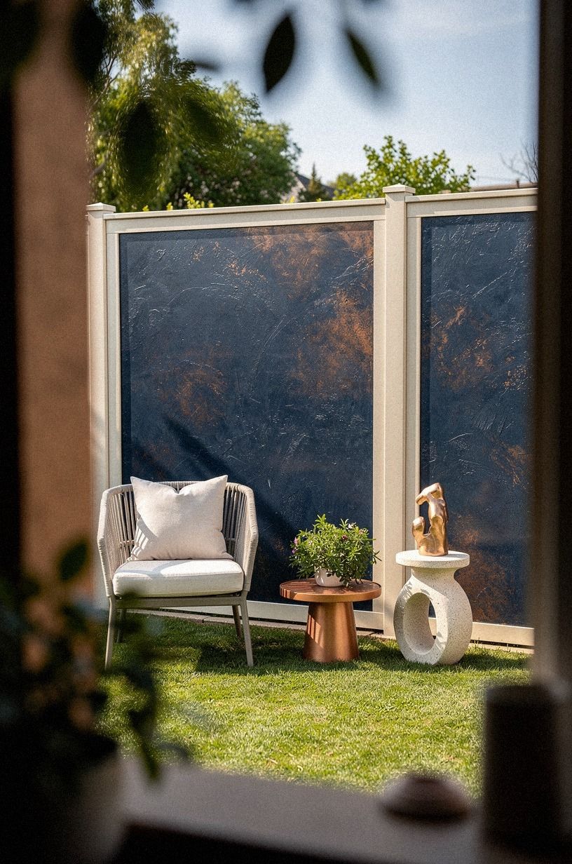 Extend the fence height with a lighter frame