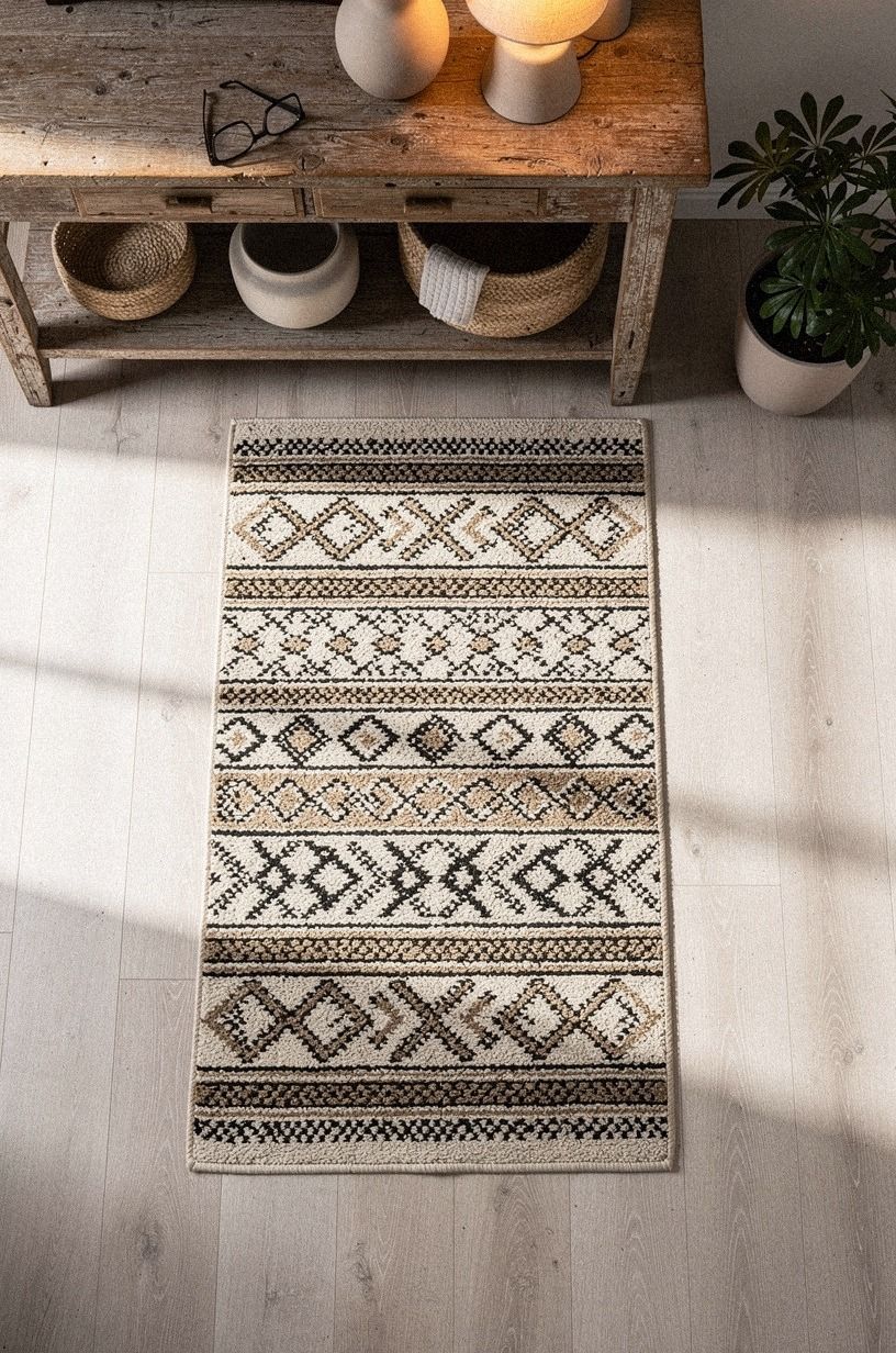 Paint a Small Removable Floor Cloth
