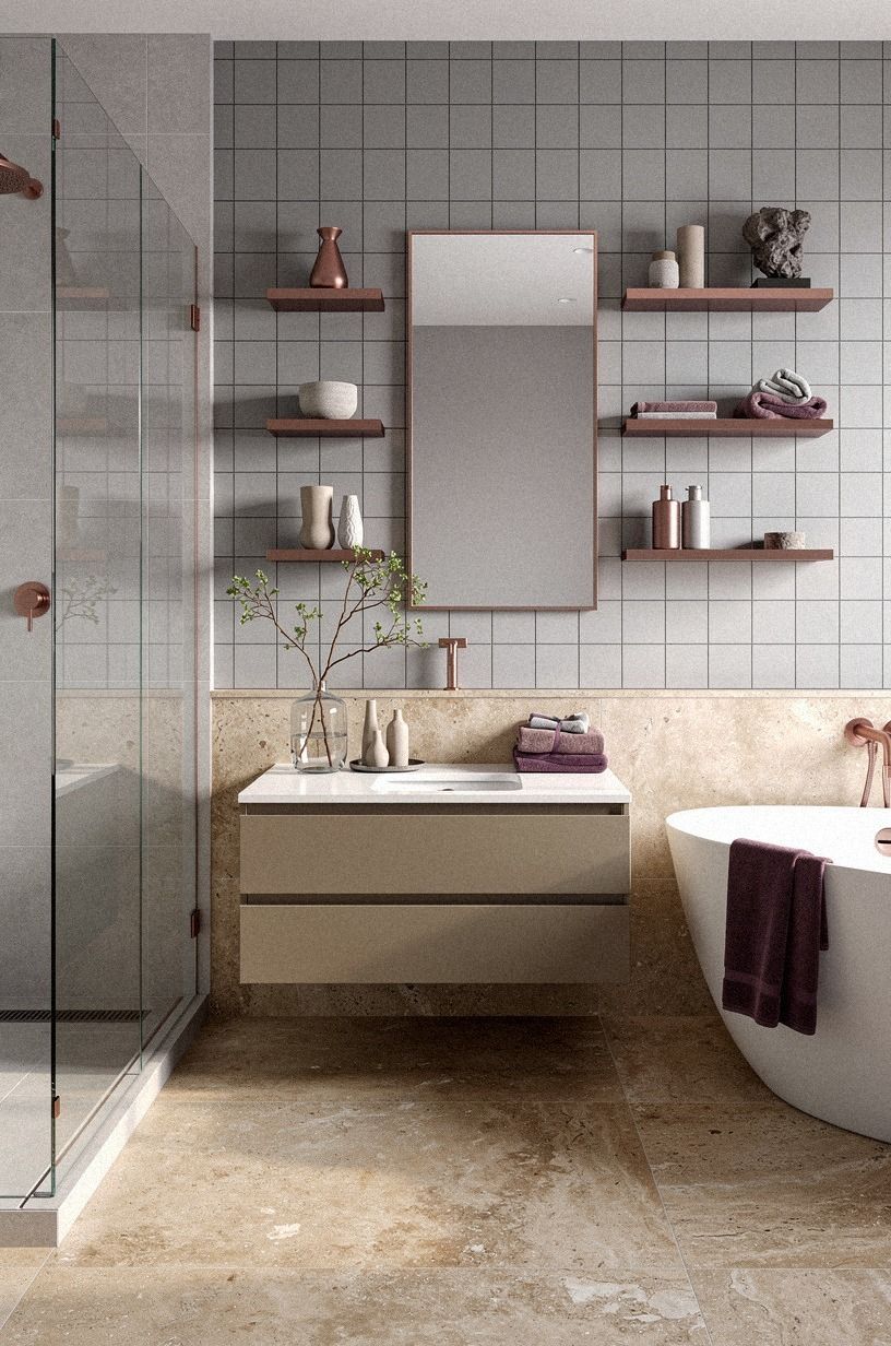 Layer a soft neutral with the Floating Grid Strategy