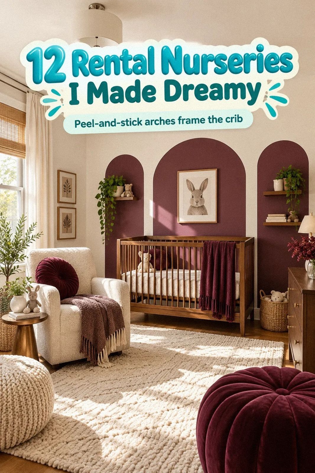 I Set Up a Nursery in a Rental Without Drilling Anything, and It Works