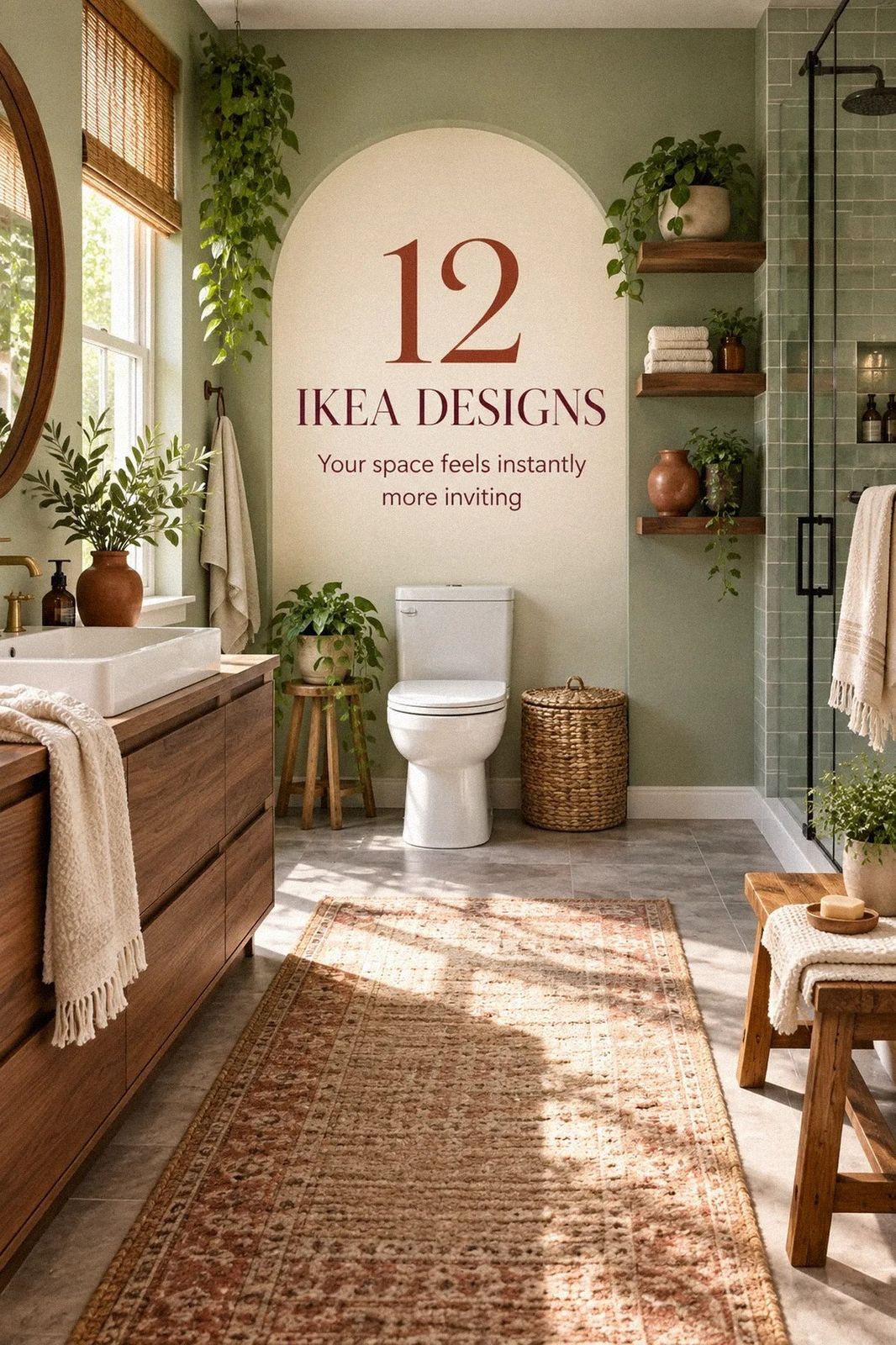 Easy IKEA Shortcut Shelf Ideas for a Small Rental Bathroom Without Renovating