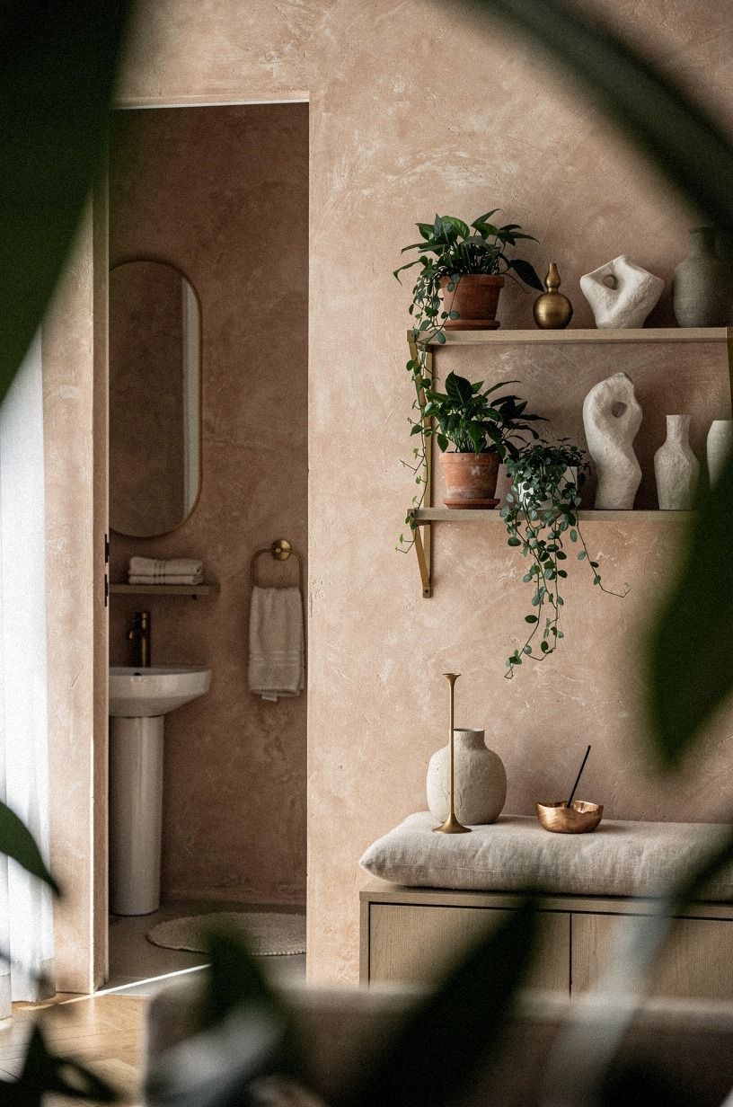 Could a Small Plant Shelf Replace a Gallery Wall?