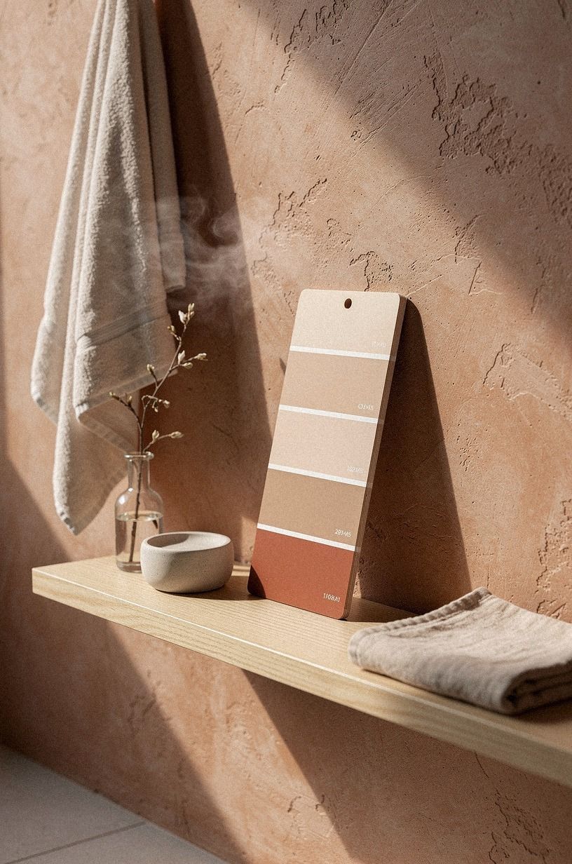 Which paint works beside warm plaster?