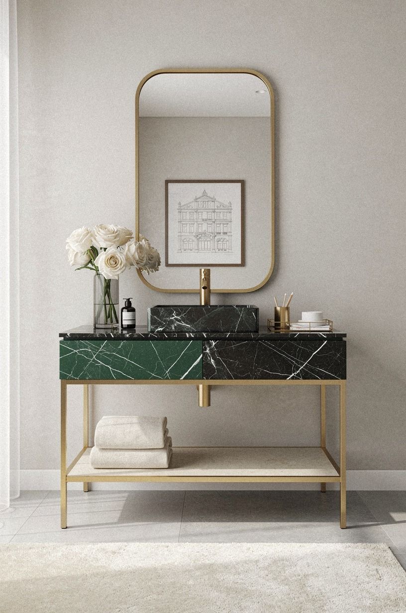 Can a Stone Sink Vanity Stay Light?