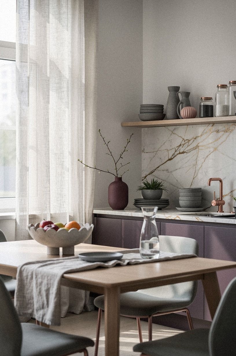 Hang Linen Instead of Heavy Farmhouse Curtains