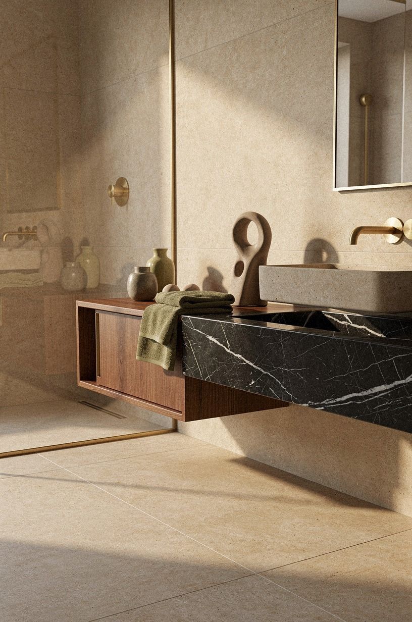 Build The Three-Surface Pause Around Soft Minimalist Interior Design