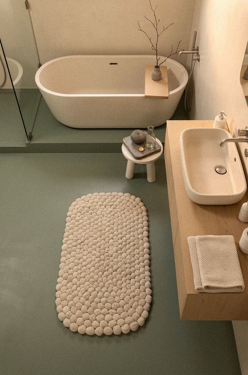 Should Your Microcement Floor Bathroom Stay Matte?