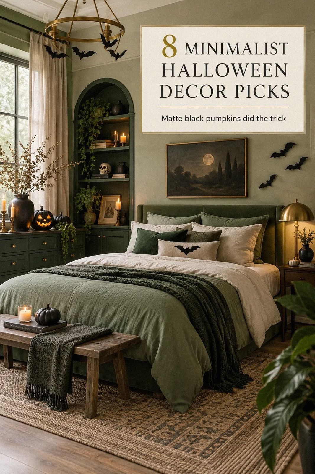 Minimalist Halloween Decor Ideas for a Clean Look