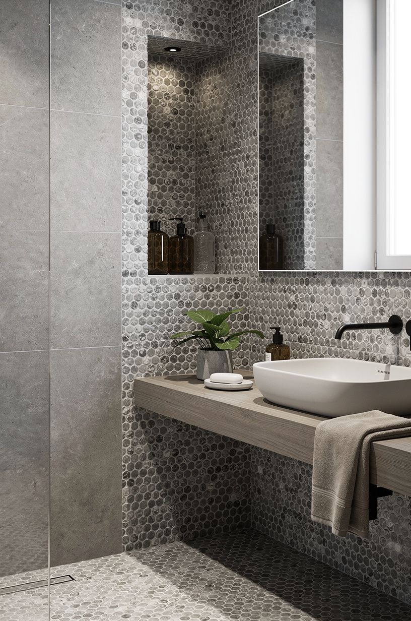 Choose warm grout for bold zellige tile design ideas