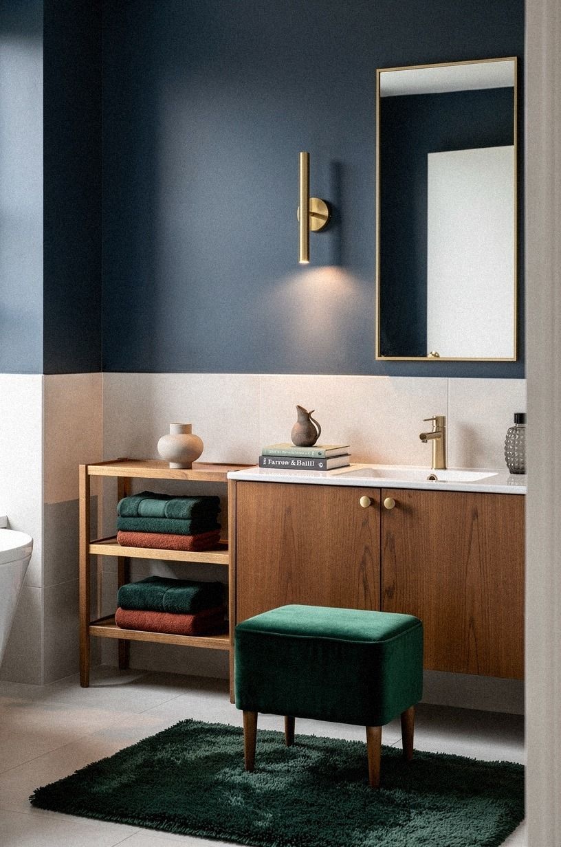 Farrow & Ball Hague Blue Above the Plaster