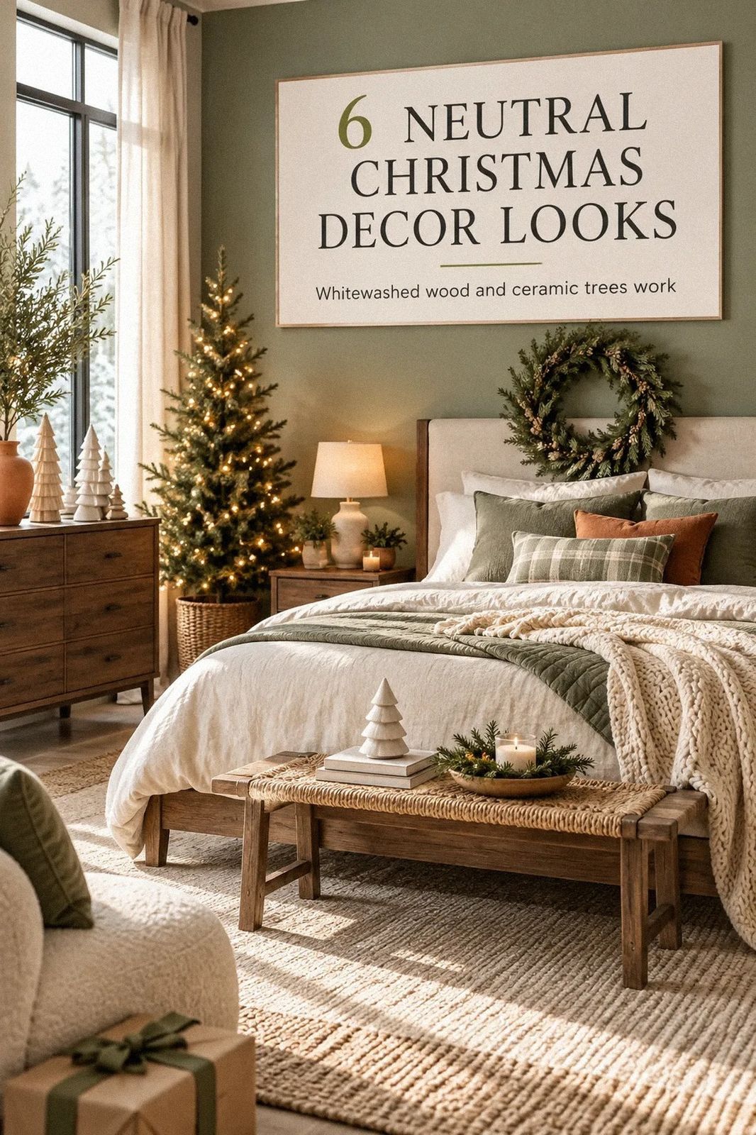 Neutral Christmas Decor Ideas for a Calm Holiday Home