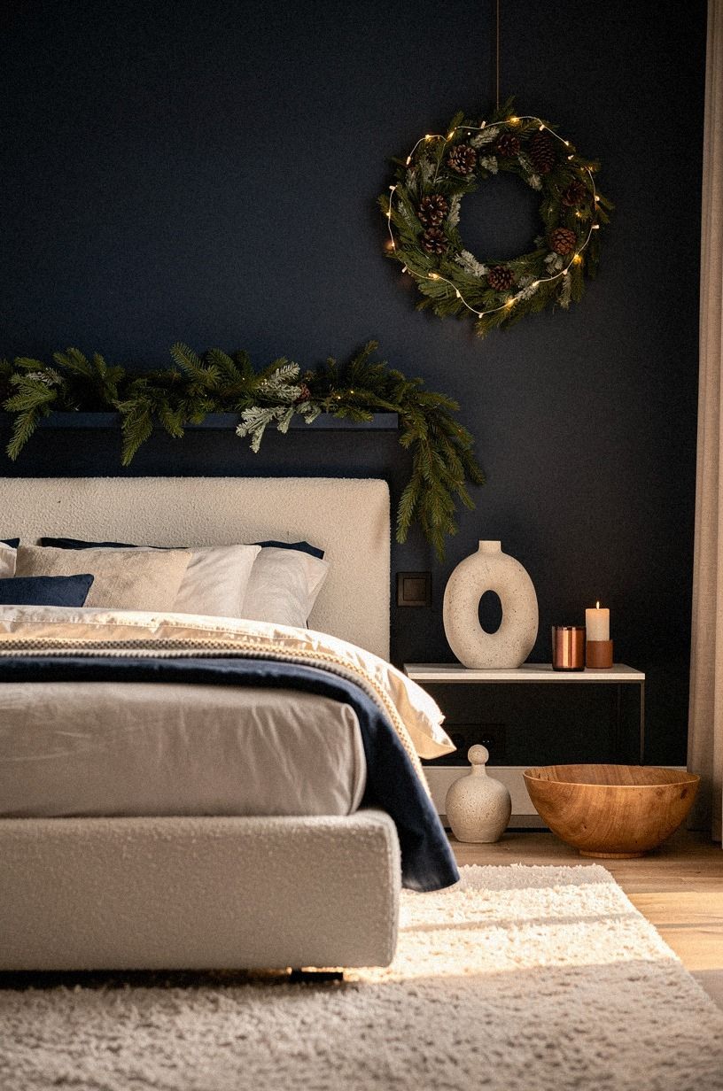 The Room I Wake Up In Now, midnight blue palette