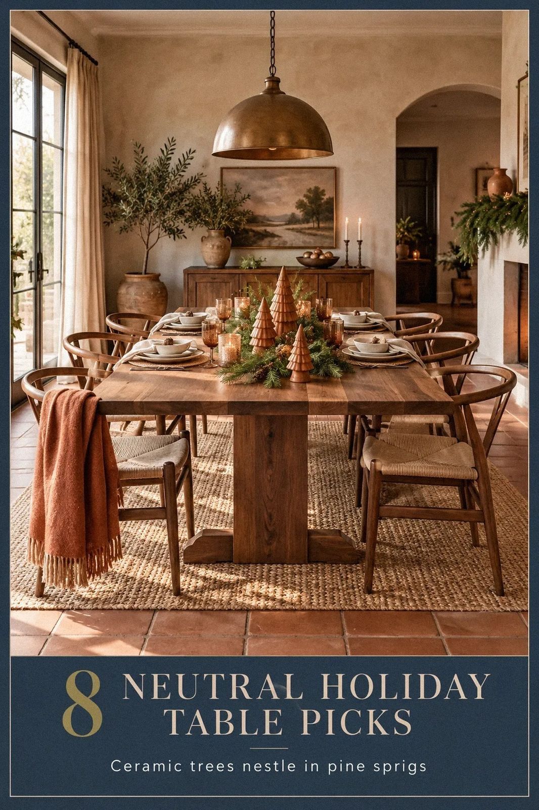 Neutral Holiday Table Ideas for Effortless Hosting