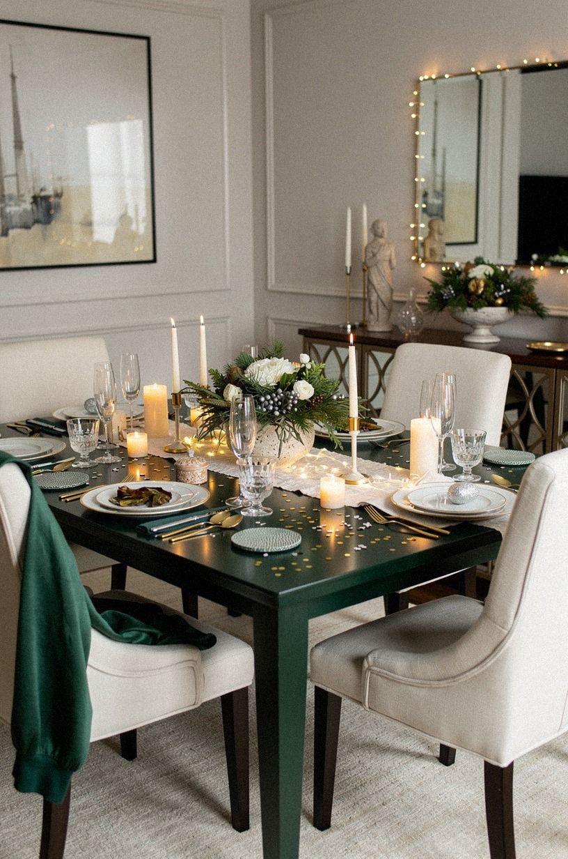 I Measured the Table Before Buying Anything, emerald palette