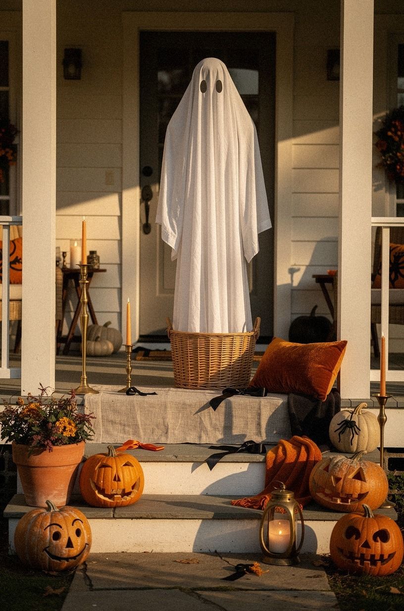 Float a Standing Ghost in a Basket
