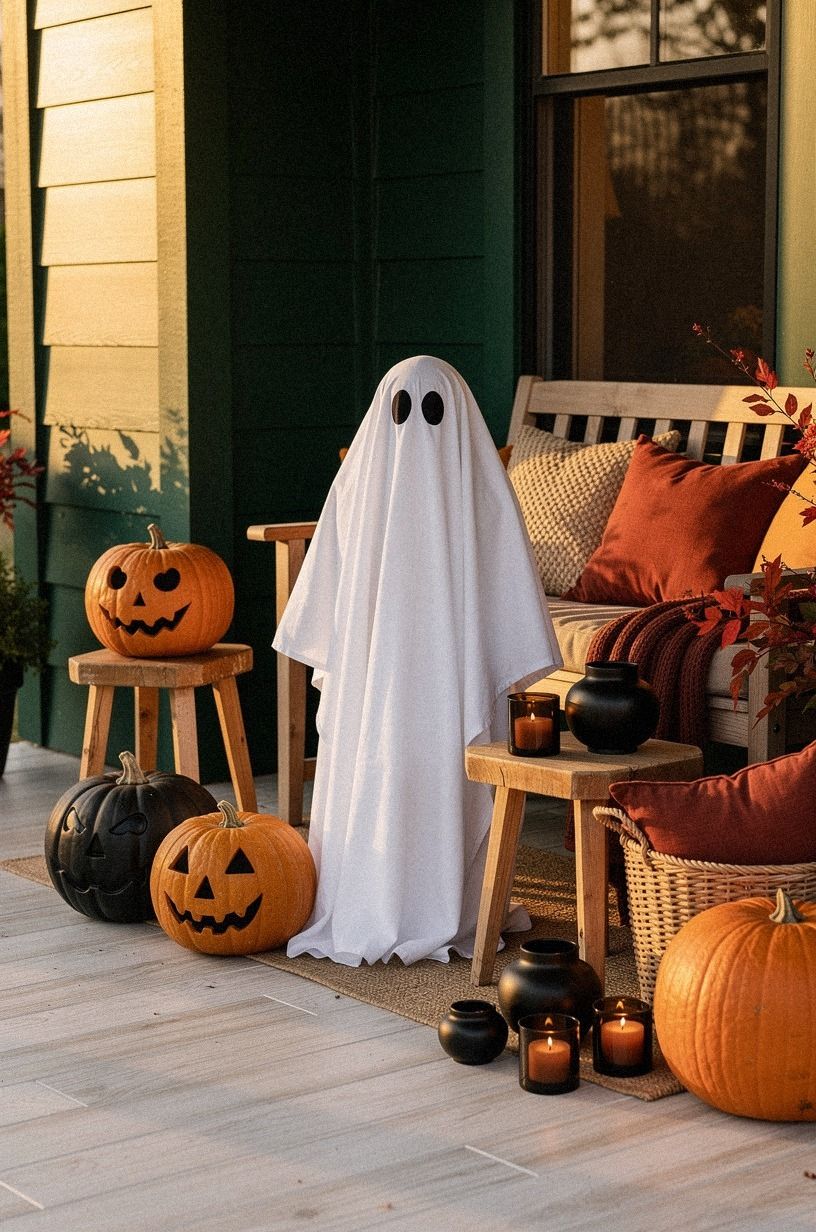 Fold a Rustic Ghost From a Pillowcase
