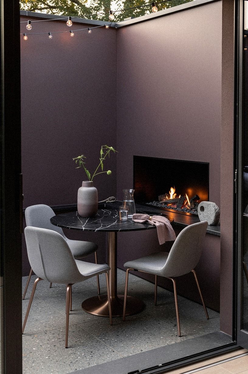 Turn a Corner Into a Dining Perch