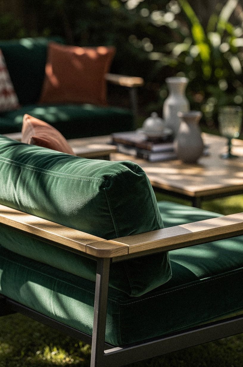 Here's What It Looked Like Before, forest green palette