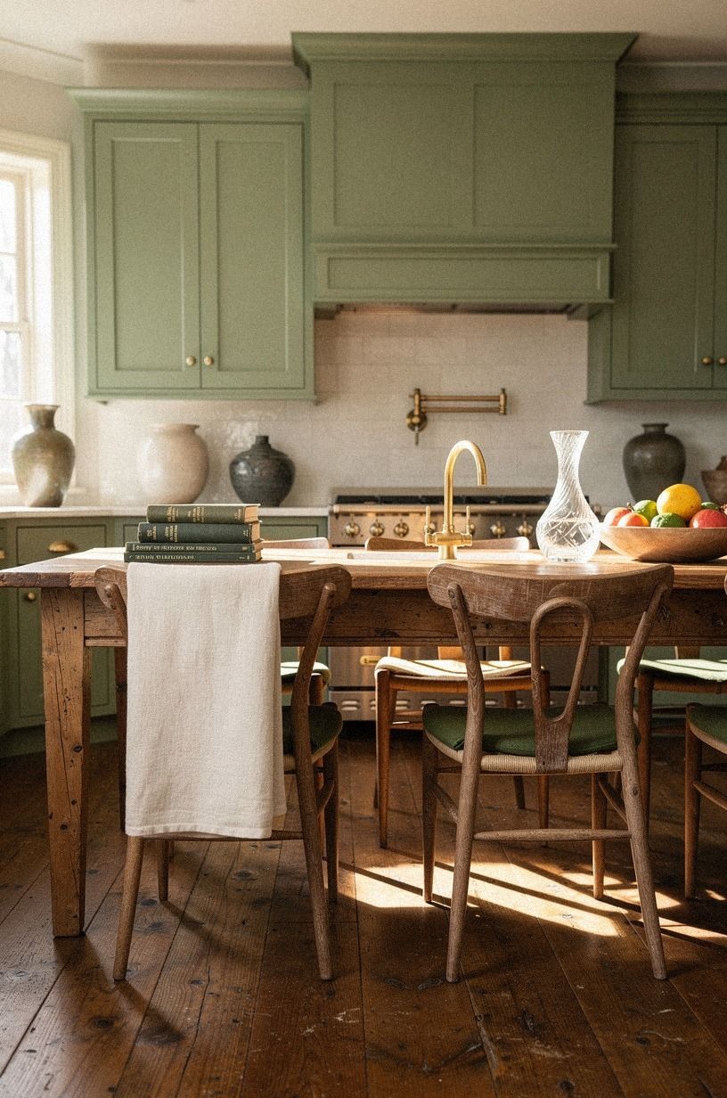 Mix Emerald Green With Unlacquered Brass