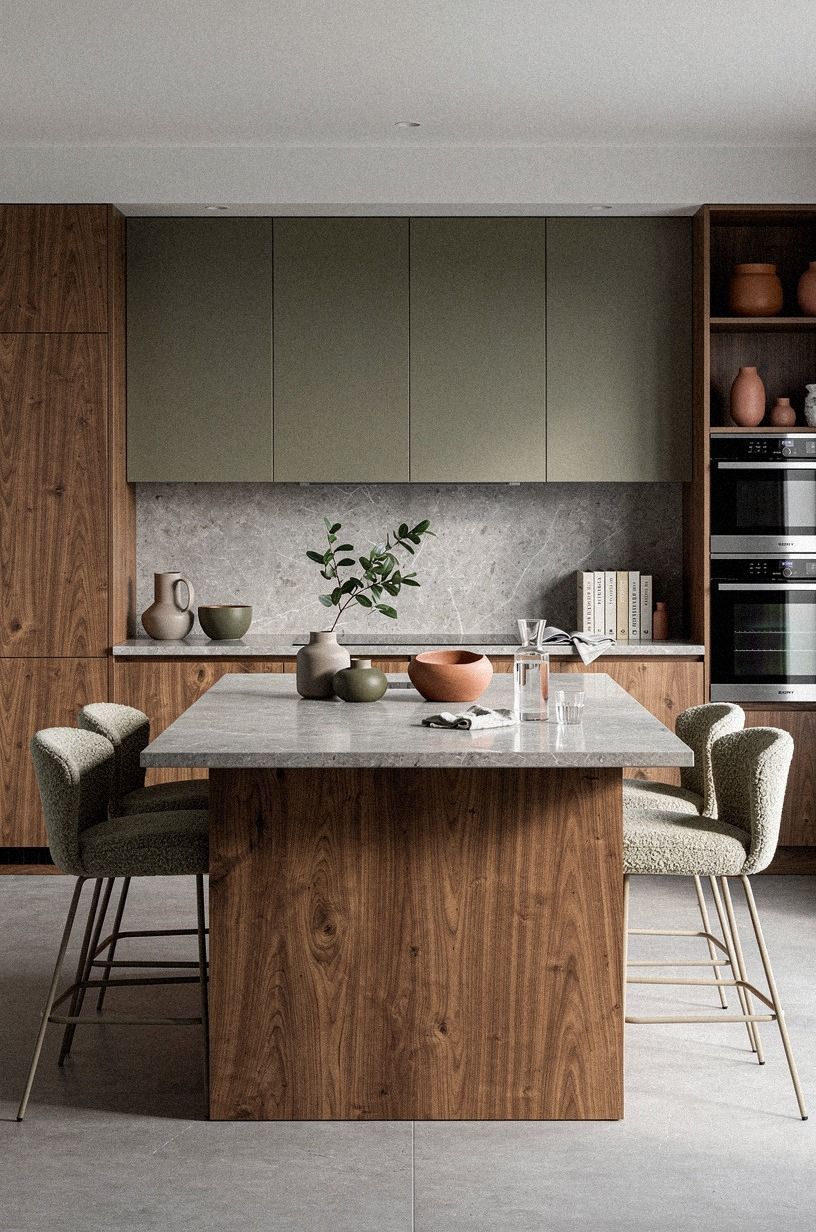 Wrap the Island in a Stronger Wood Grain