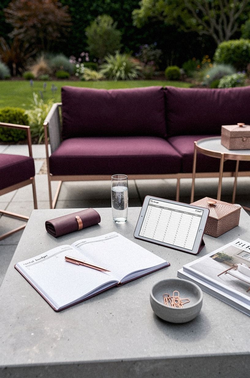 Set a rental budget before you buy the fire pit