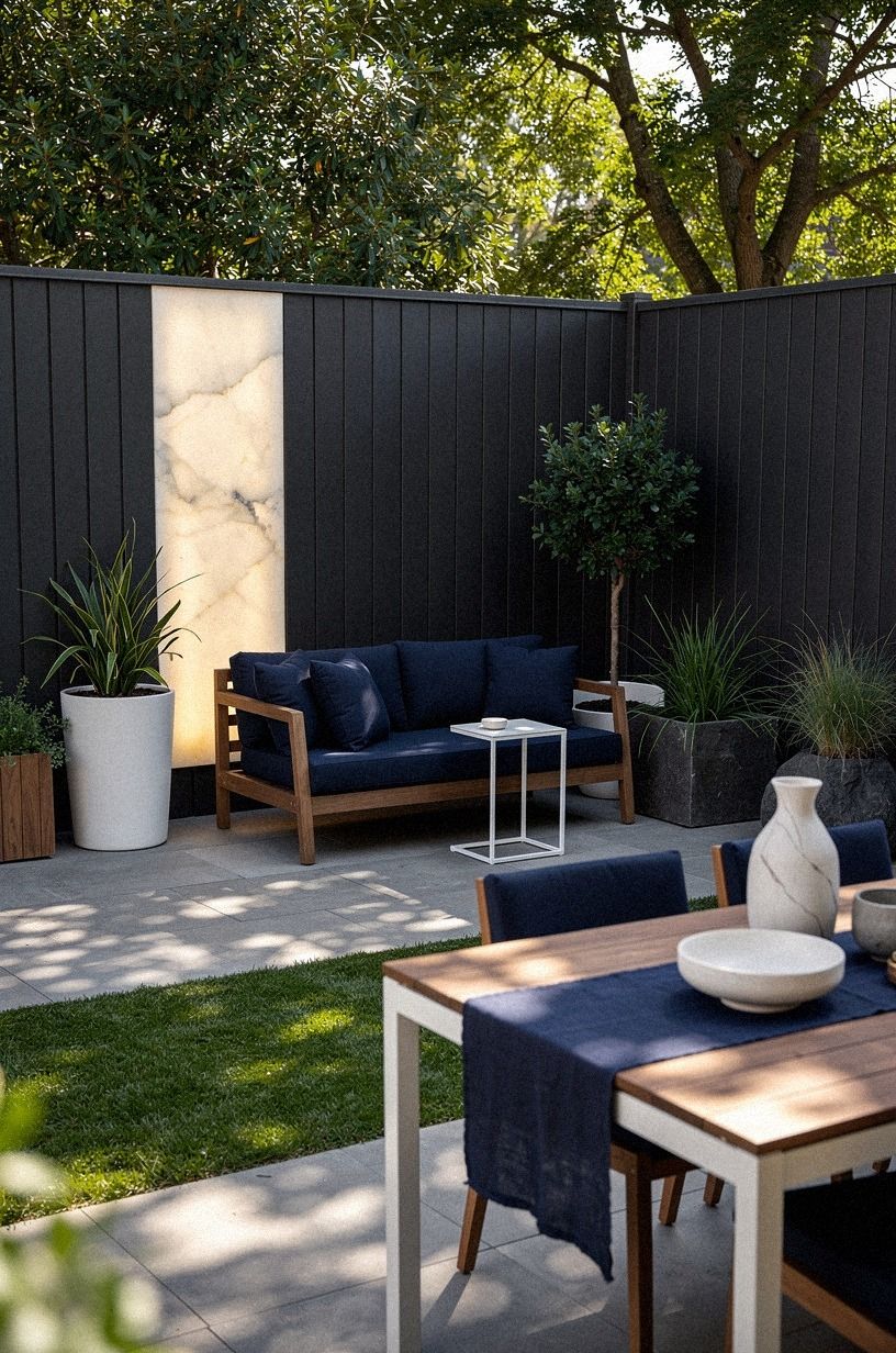 Paint the Fence a Warm Charcoal