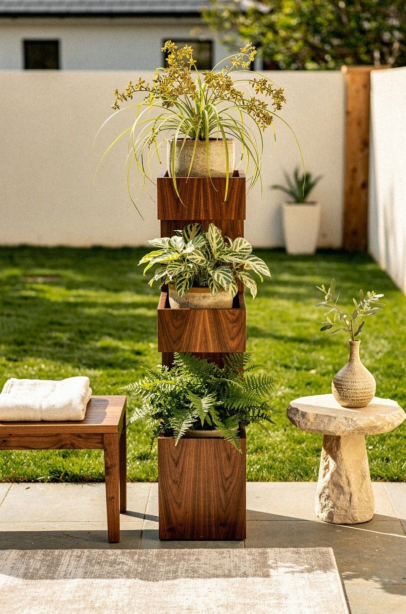 The Three-Height Plant Stack