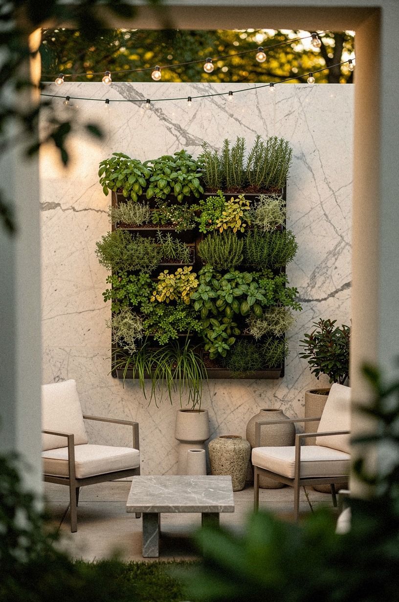 What Can a Small Herb Wall Do?