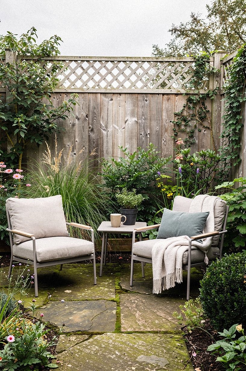 I Used Backyard Lattice Ideas to Keep the Window Bright, emerald palette