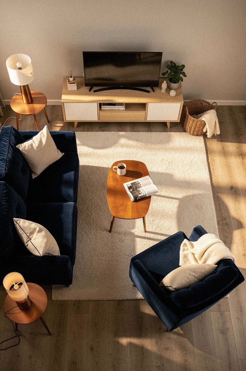 Anchor furniture with the Overlap Before Object rule