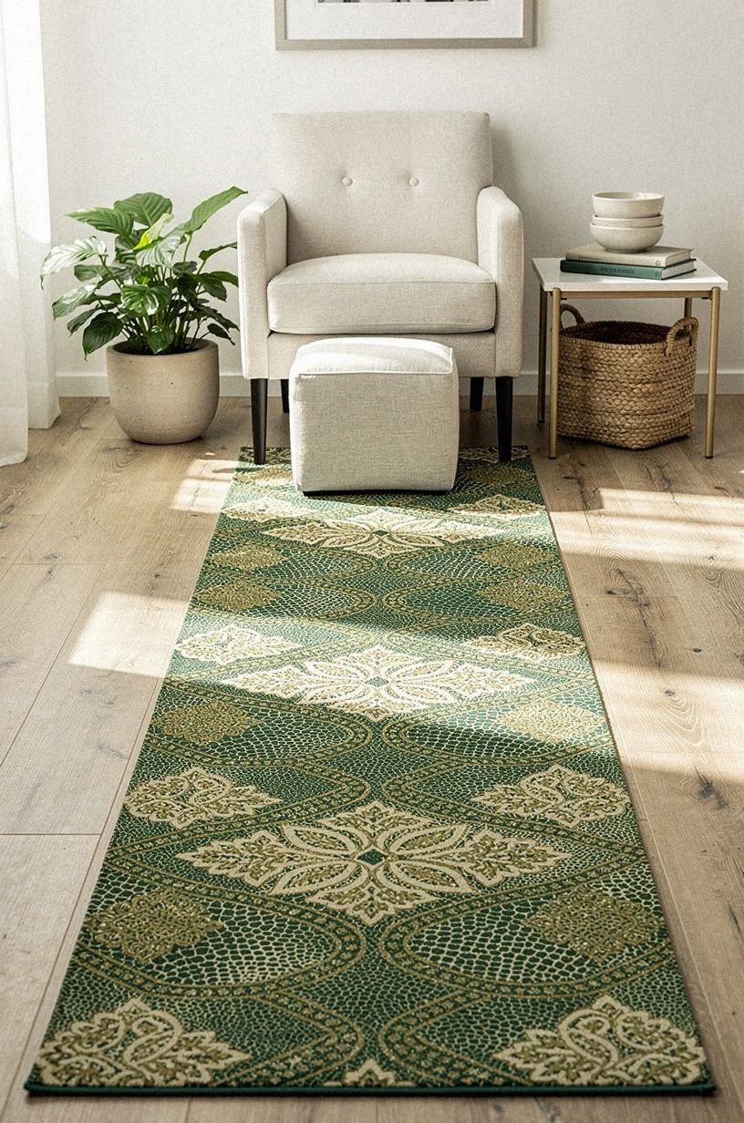 Roll out a removable vinyl runner with the Two-Lane Rule
