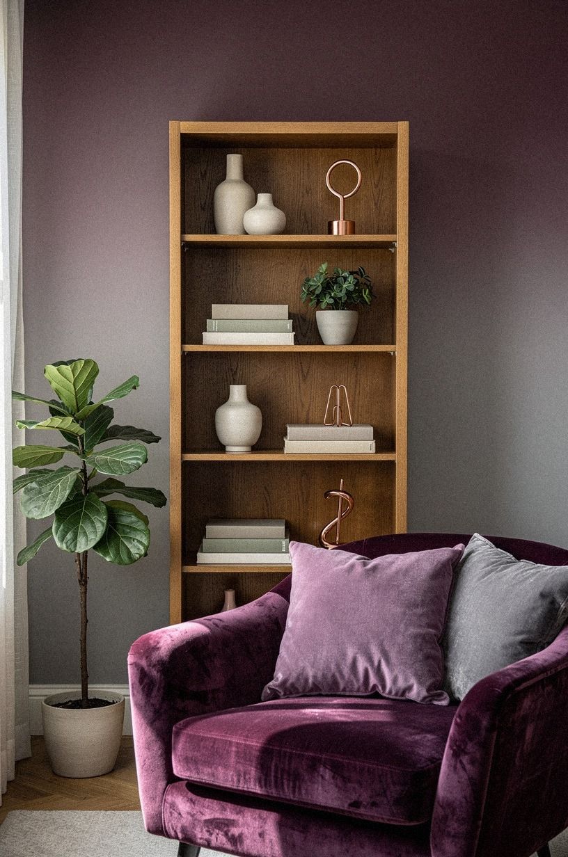 The Two-Wood Rule for a Bookcase Backdrop