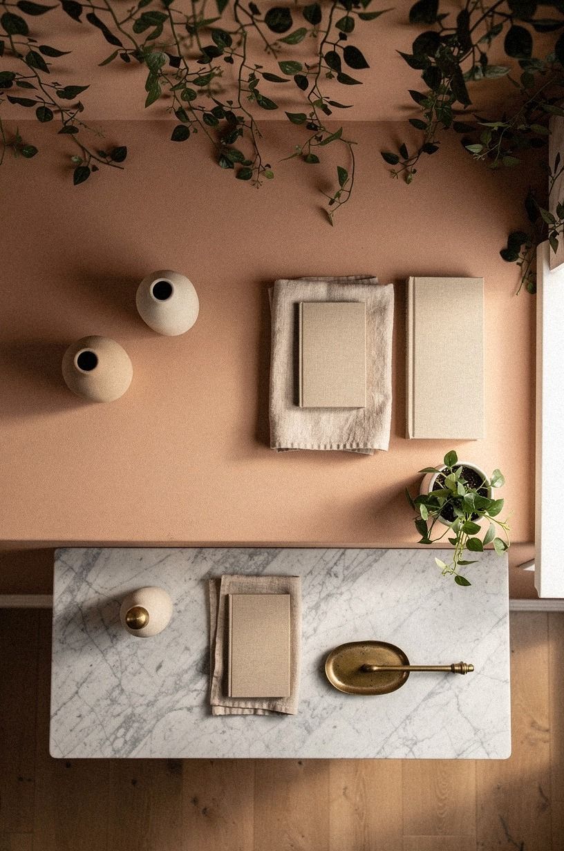 Float Faux Vines Below the Ceiling Line