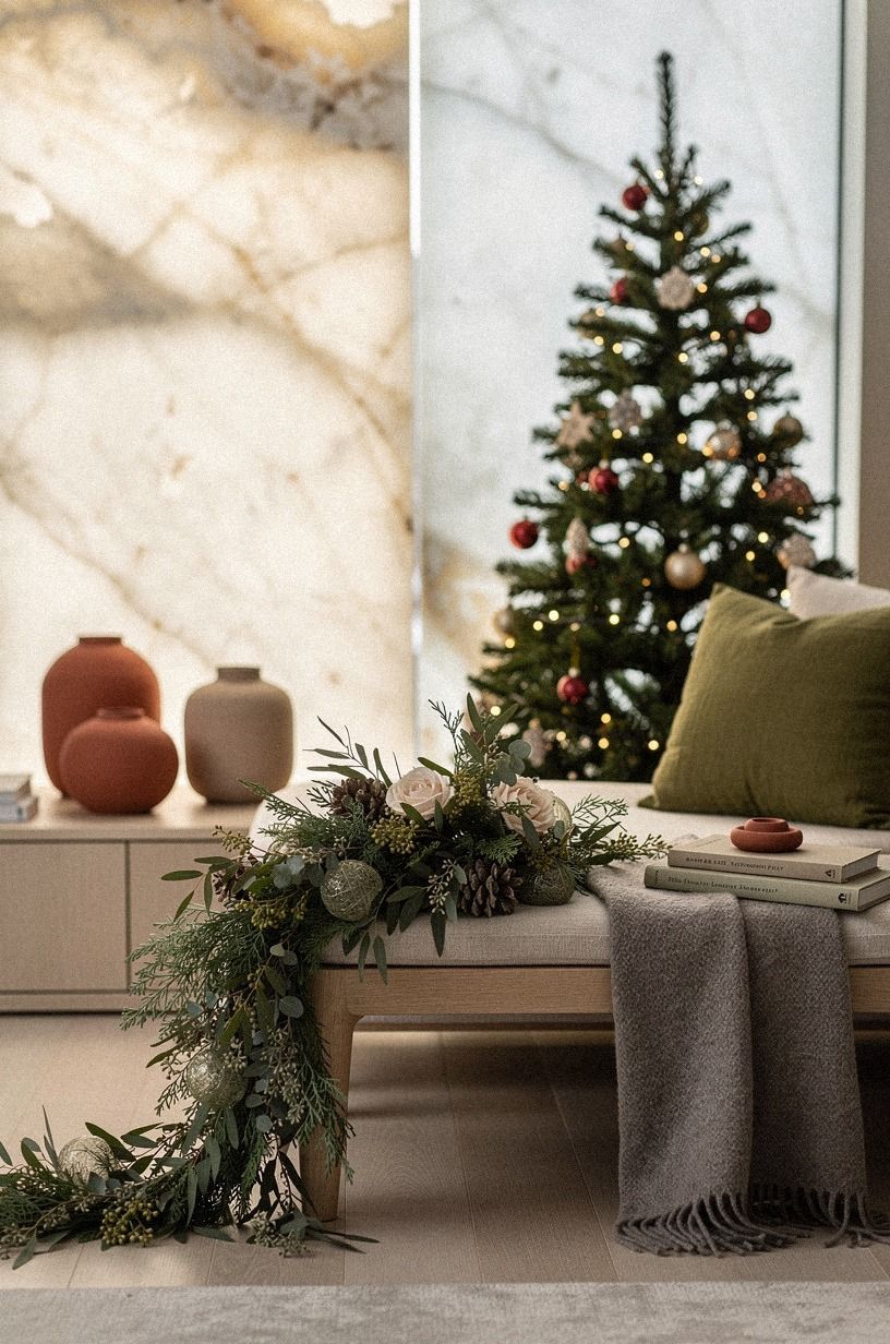 Choose Garland Over a Second Floor Tree