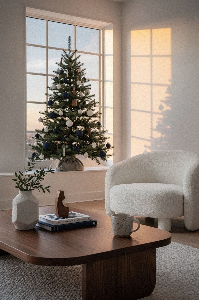 Frame the Window With a Soft Light Ladder