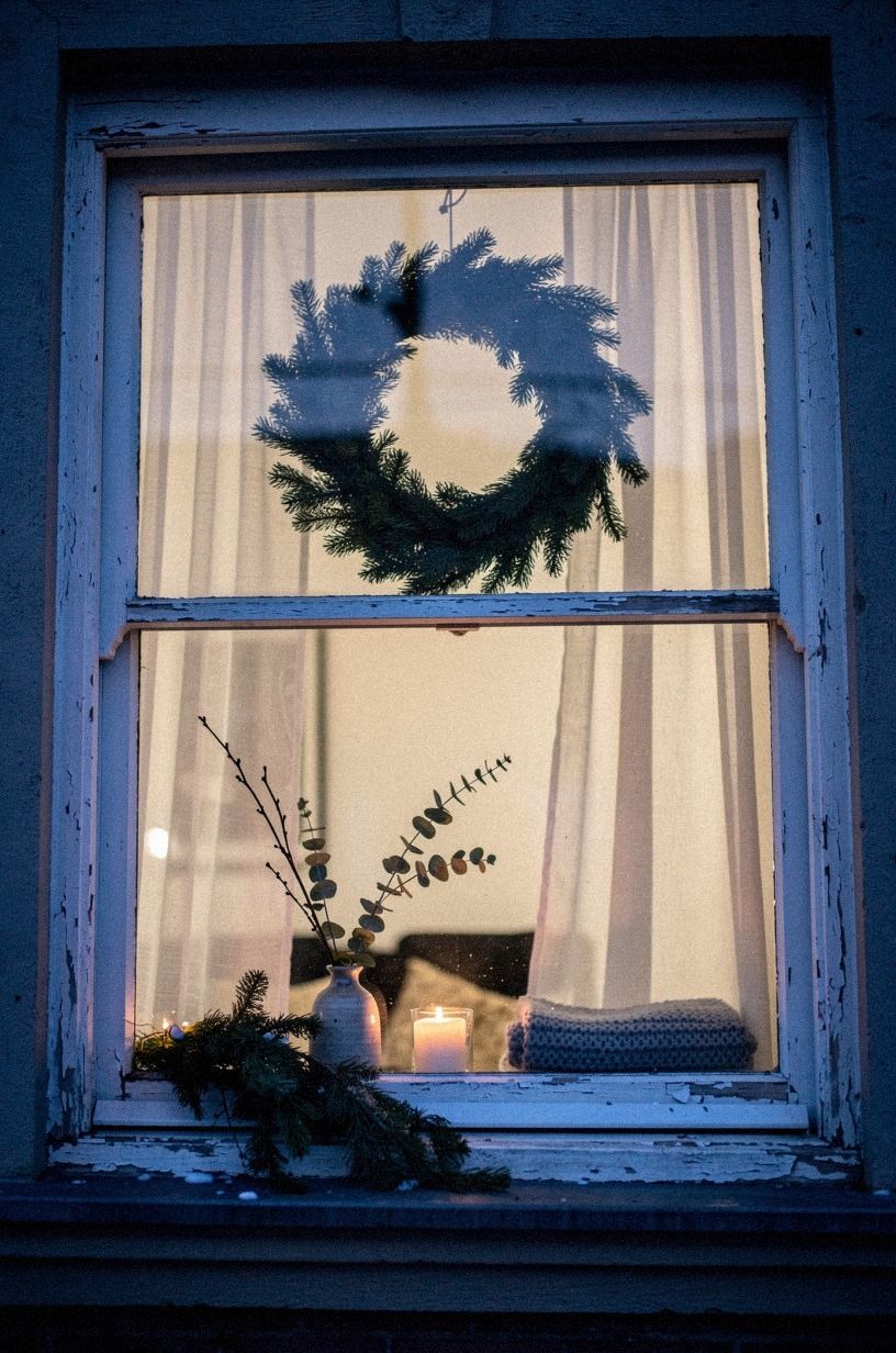 Finish with an Unlit Evening Window