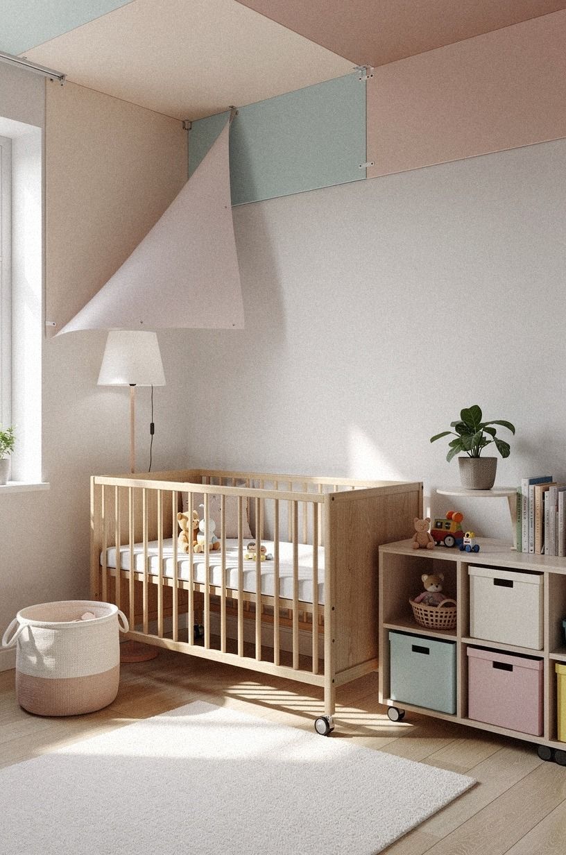 Paint a Two-Tone Ceiling Instead of the Whole Room